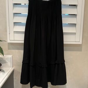 Tiered maxi skirt from English brand Me + Em.